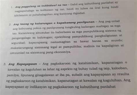 10 halimbawa ng kabutihang panlahat brainly|Mga Elemento ng Kabutihang Panlahat Flashcards .
